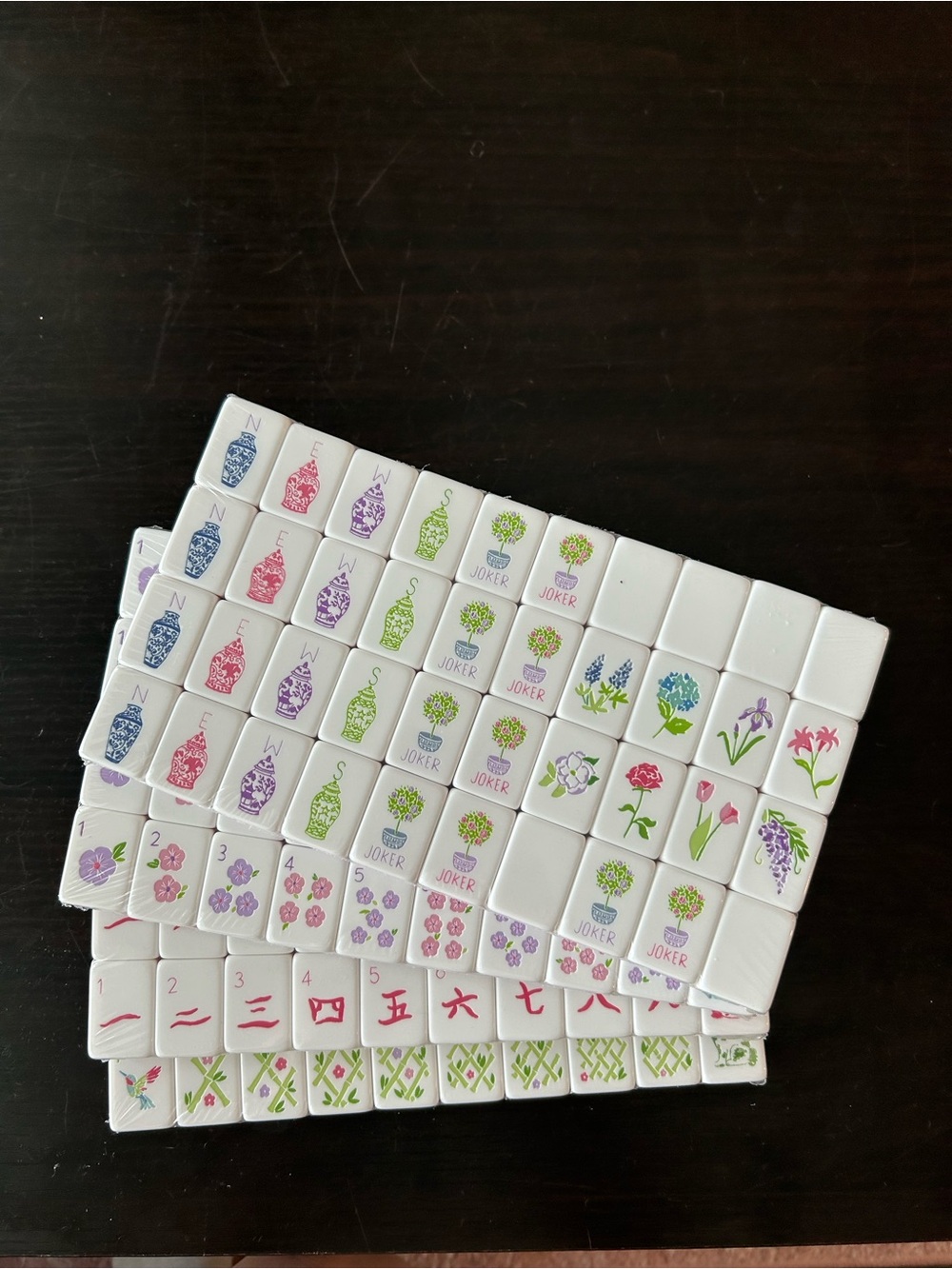 American Mahjong Tile Set